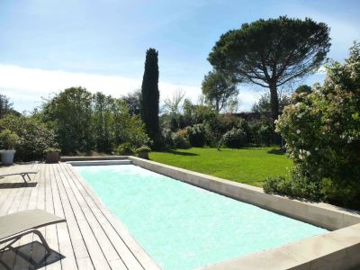 Mas / Bastide contemporaine + piscine vue dégagée Alpilles à Saint Remy De Provence